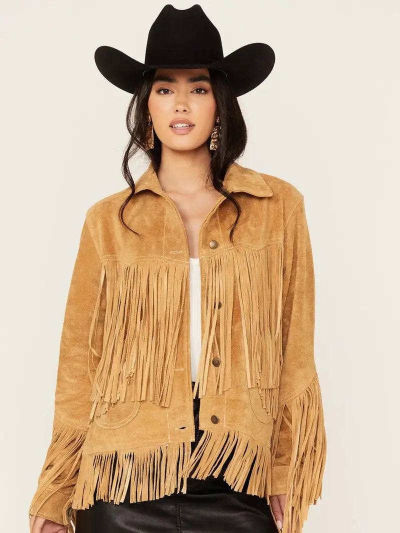 Womens Fringe Jackets