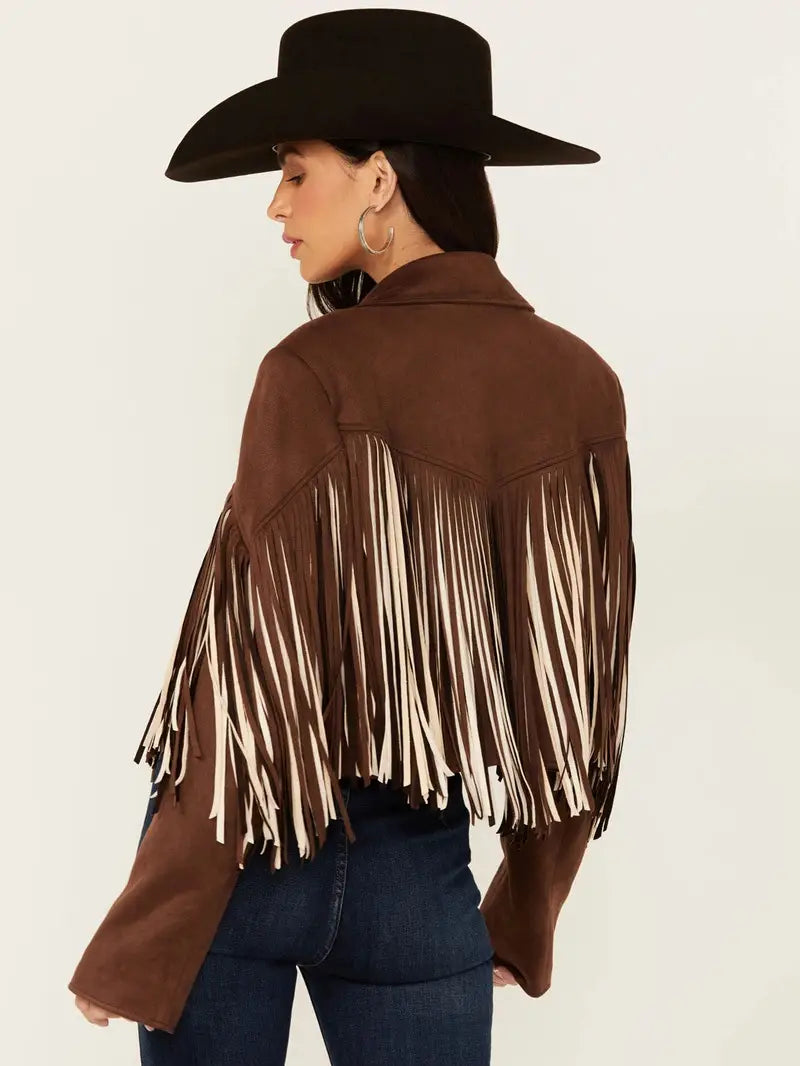 Saints & Hearts Women's Fringe Jacket image 1