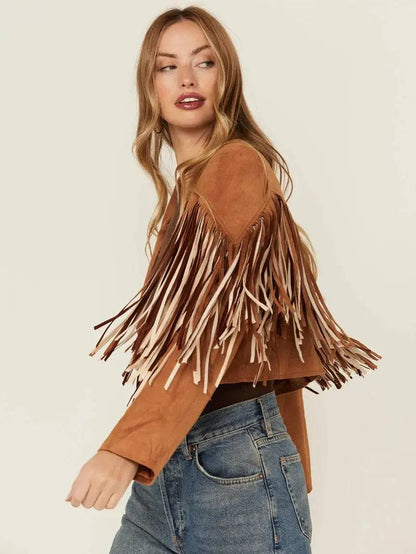 Saints & Hearts Women's Fringe Jacket image 1