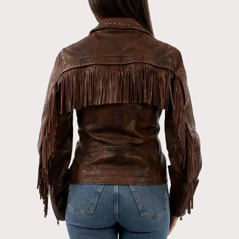 Scully Women's Studded Fringe Western Jacket image 1